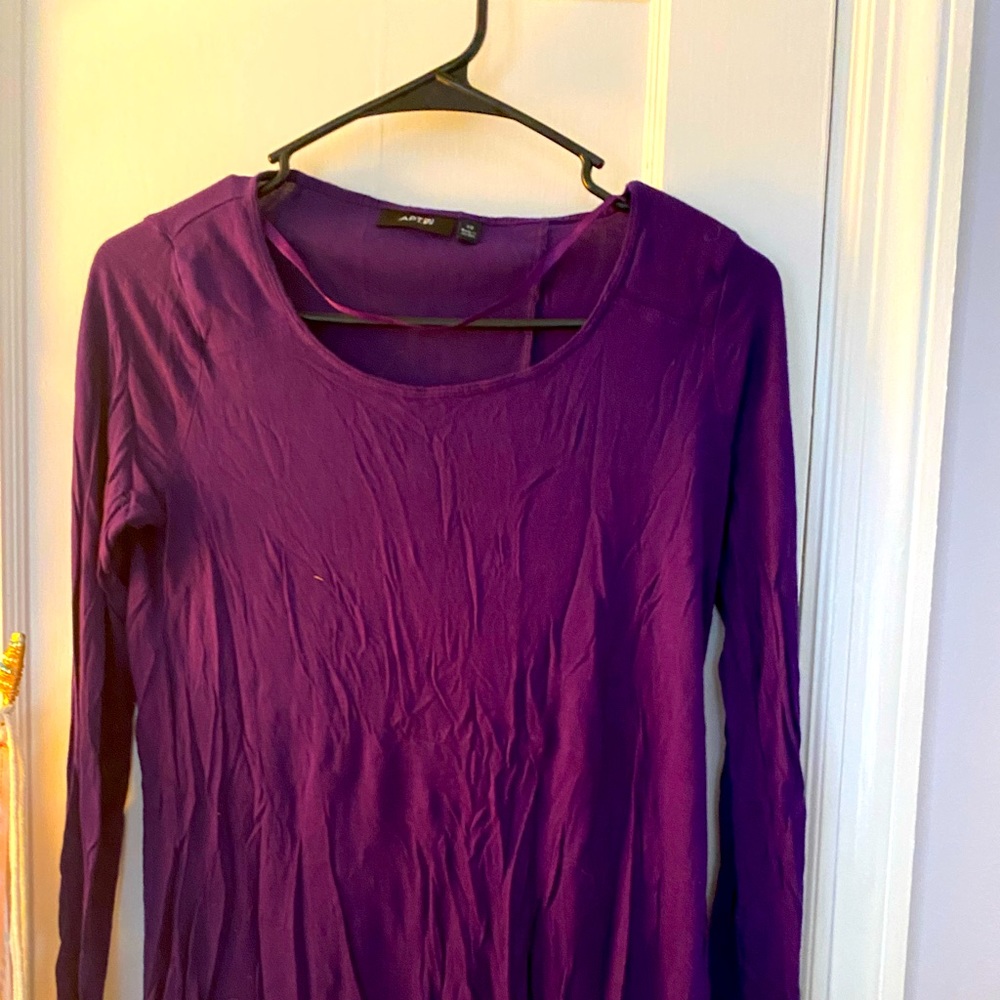 Apt 9 tunic type long sleeve shirt